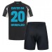 Maillot de foot Bayer Leverkusen Alejandro Grimaldo #20 Troisième vêtements enfant 2024-25 Manches Courtes (+ pantalon court)